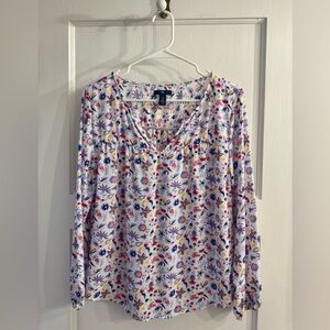 GAP Multicolor Floral Women's Blouse